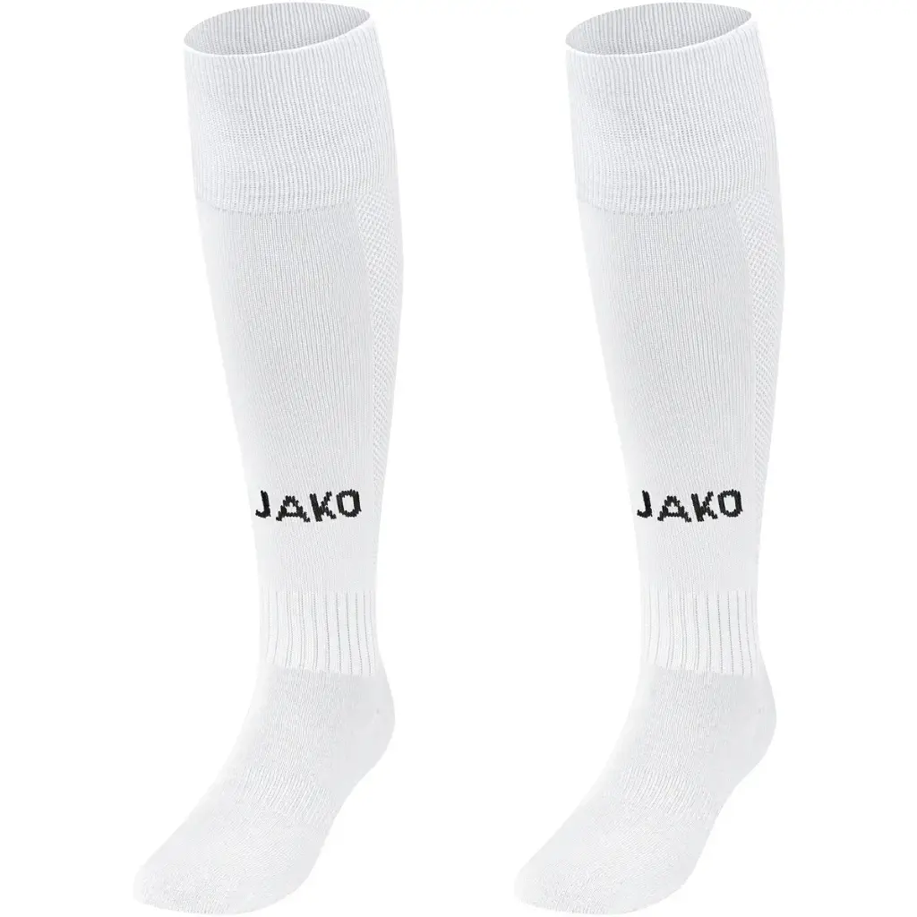 Chaussettes de football JAKO Glasgow 2.0 junior (Blanc, 1 (27-30))