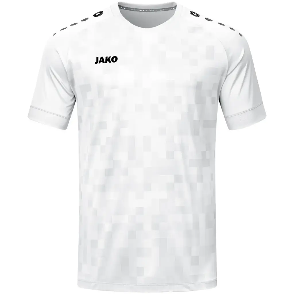 Maillot JAKO Pixel – Performance et style sur le terrain (Blanc, S)
