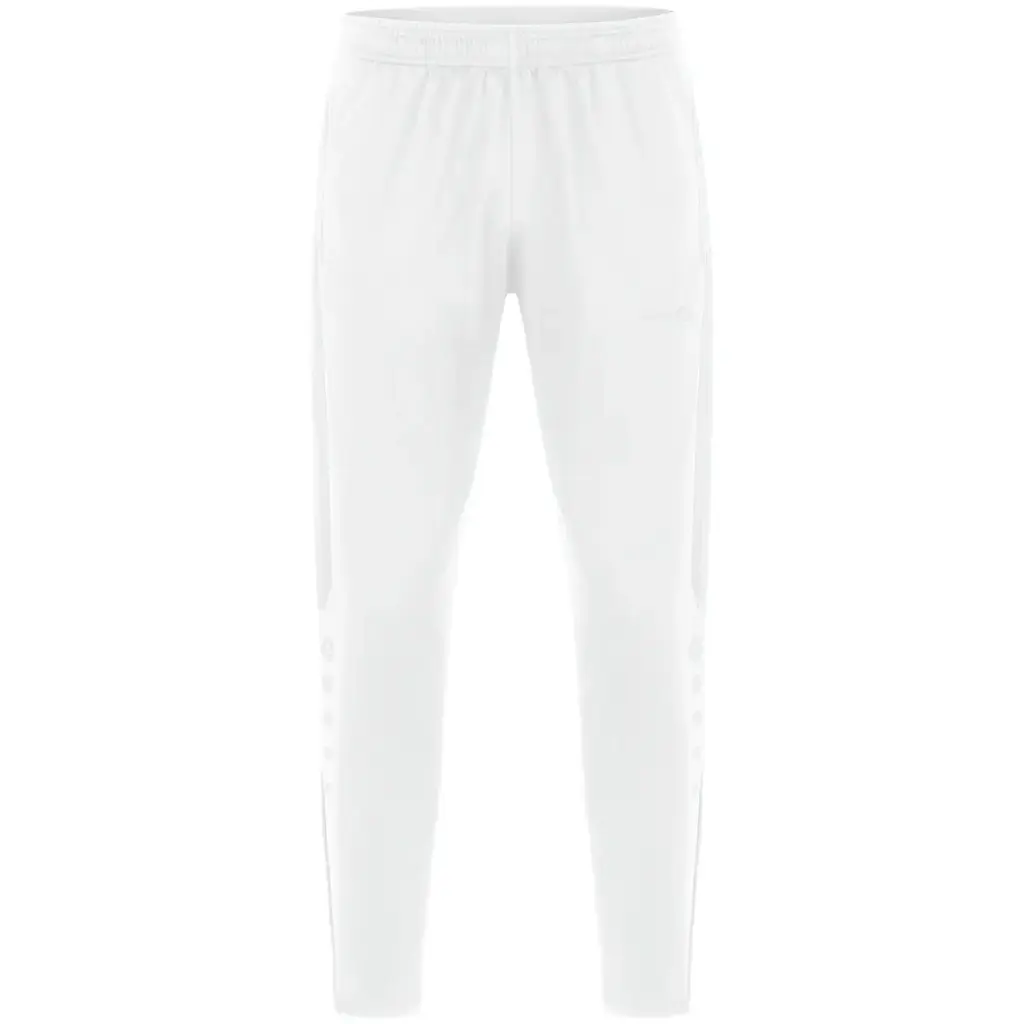 JAKO Pantalon junior polyester Power – flexibilité, confort et durabilité (blanc, 116)