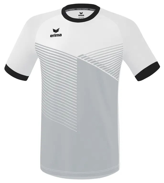 Erima Maillot Mantua junior – robustesse, élégance et performance au rendez-vous ! (Blanc/Noir, 128)