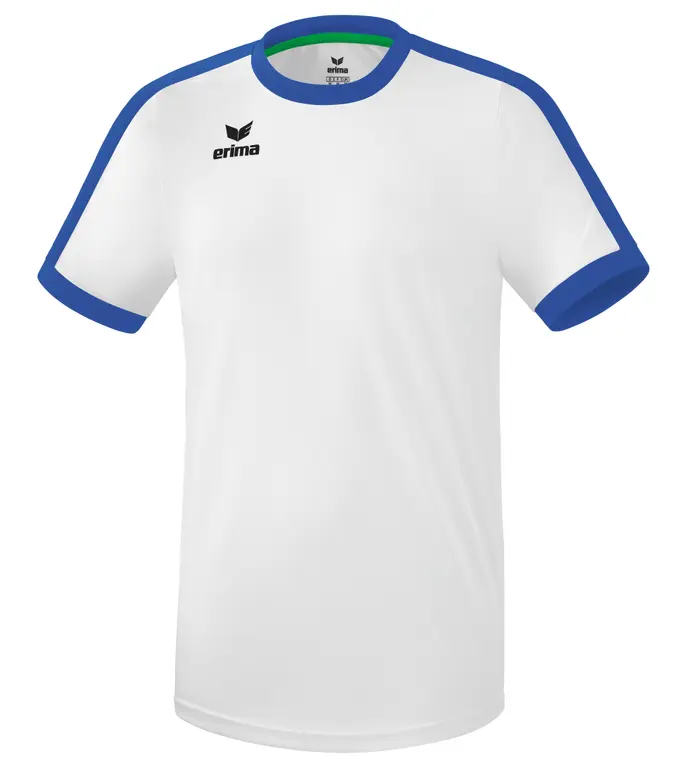 Erima Maillot junior Retro Star – le style qui traverse les générations ! (Blanc/New roy, 116)