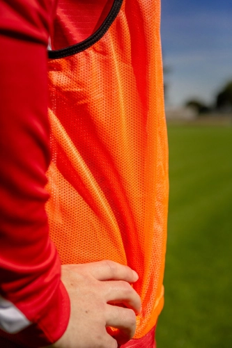 Lot de 10 chasubles Junior Powershot (Orange)