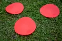 Lot de 24 petits disques de marquage - Rouge