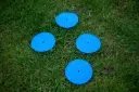 Lot de 24 petits disques de marquage - Bleu