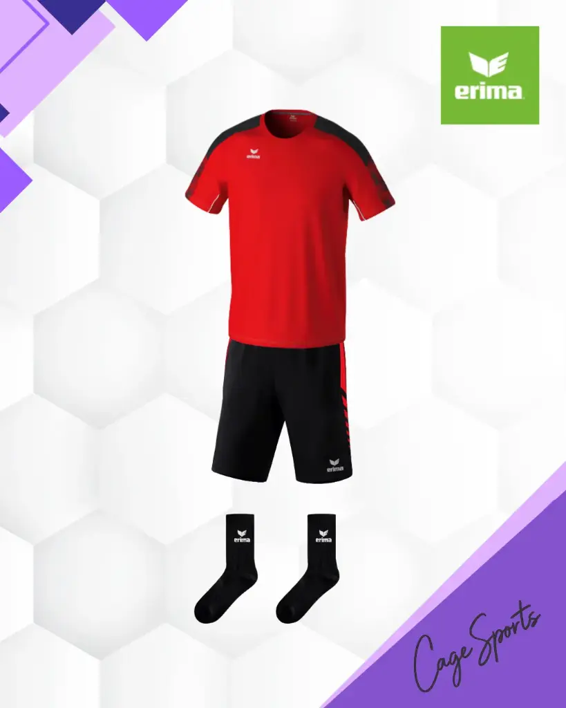 Pack hand entrainement Erima Evo Star Bronze (new roy/new navy, noir/rouge, 116, 2 (31-34))